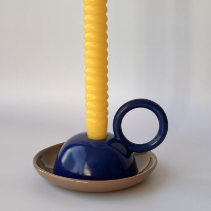 Cozy Colorblock Candleholder