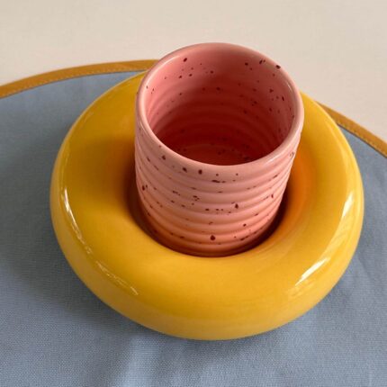 Stockholm Açık Pembe üzeri noktacıklı 140 ml